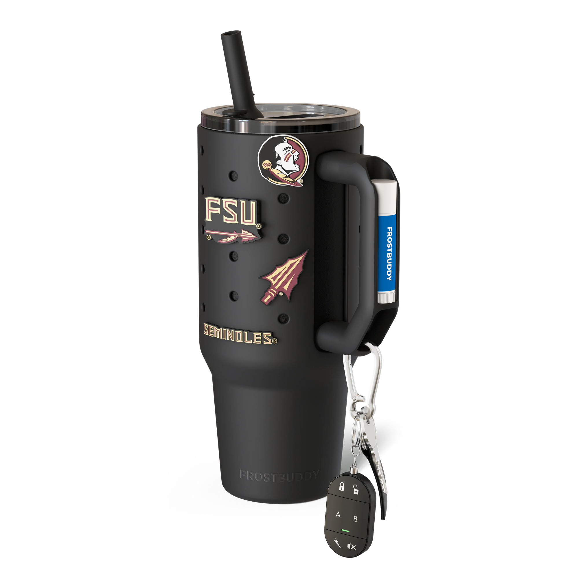 Thicc Buddy 40oz | Florida State Seminoles | Skin + Budz Bundle